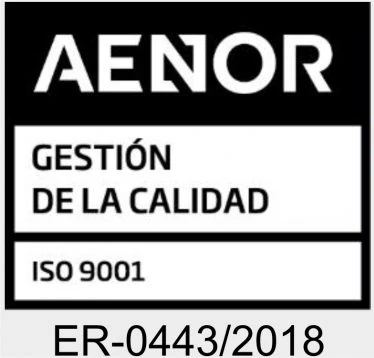 AENOR Gestión de la calidad. ISO 9001. ER-0443/2018
